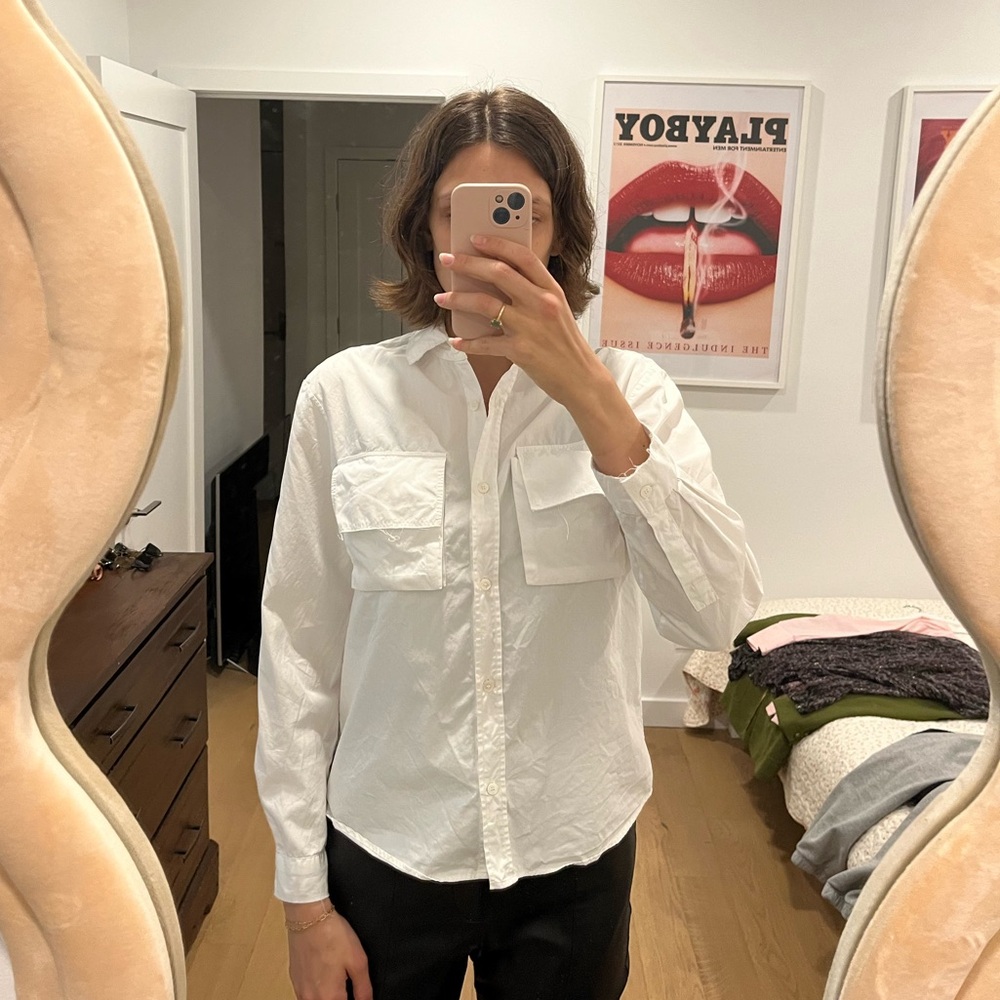 Public School white button down size 4